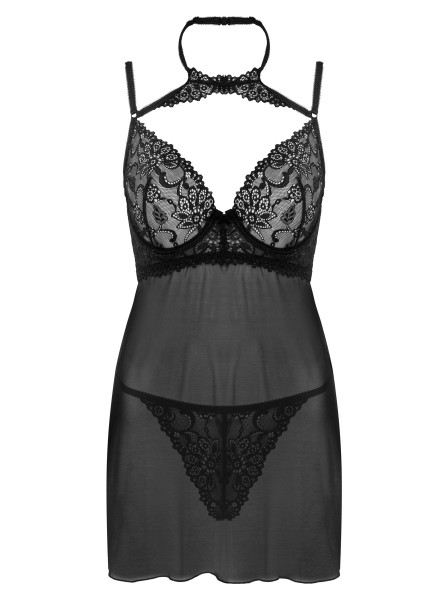Sottoveste con collare integrato e perizoma Binella Livia Corsetti in vendita su Tangamania Online