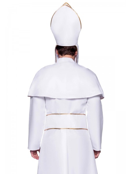Travestimento Papale con tunica, cappello e cintura Leg Avenue in vendita su Tangamania Online