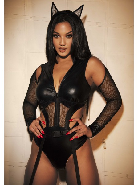 Travestimento Halloween da gattina Leg Avenue in vendita su Tangamania Online