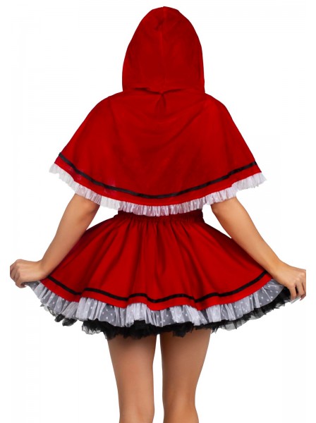 Travestimento fiabesco da Cappuccetto Rosso Leg Avenue in vendita su Tangamania Online