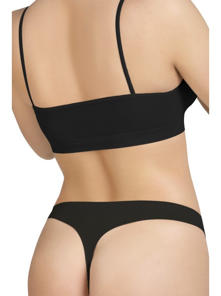 Set 3 perizoma seamless 3 colori Annes in vendita su Tangamania Online