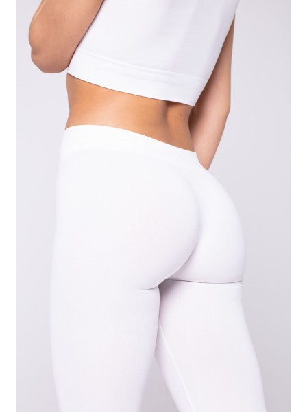 Leggings aderenti in microfibra 3D Nero e Bianco Annes in vendita su Tangamania Online