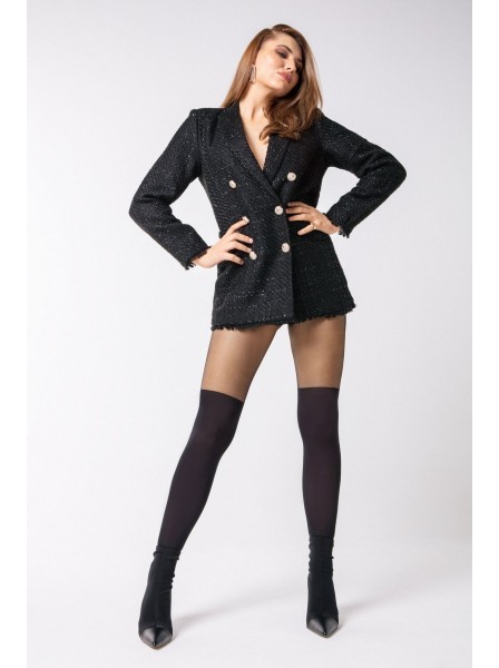 Collant con design effetto parigina Luana Annes in vendita su Tangamania Online