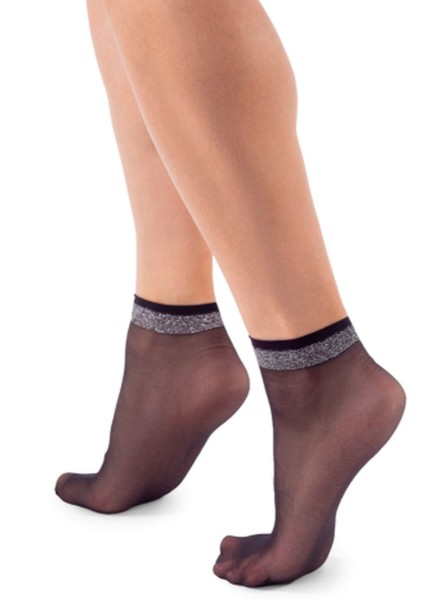 Calzini in Lycra con riga decorativa in lurex Annes in vendita su Tangamania Online