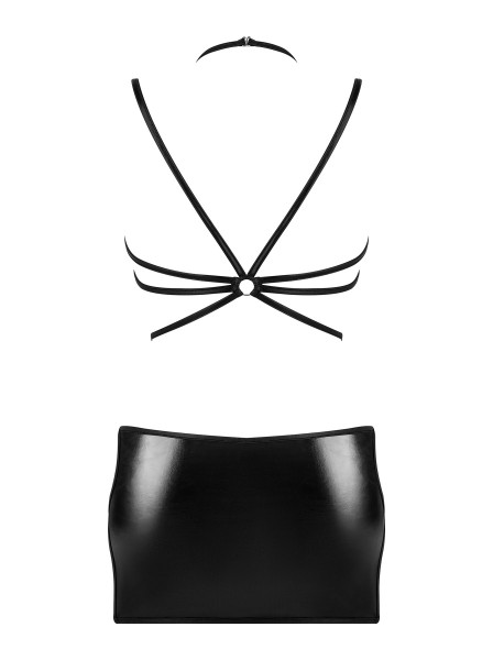 Mini abito Eclipse in ecopelle con perizoma BeautyNight in vendita su Tangamania Online