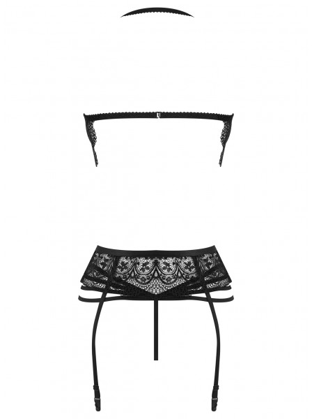 Guepiere in pizzo con perizoma Lace Temptation BeautyNight in vendita su Tangamania Online