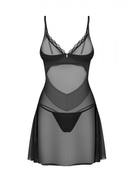 Stelisa chemise con ferretto e perizoma Obsessive Obsessive Lingerie in vendita su Tangamania Online