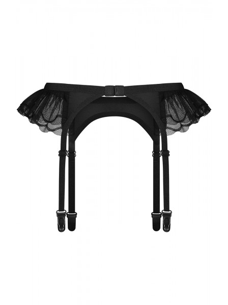 Stelisa reggicalze rifinito a onde in tulle Obsessive Obsessive Lingerie in vendita su Tangamania Online