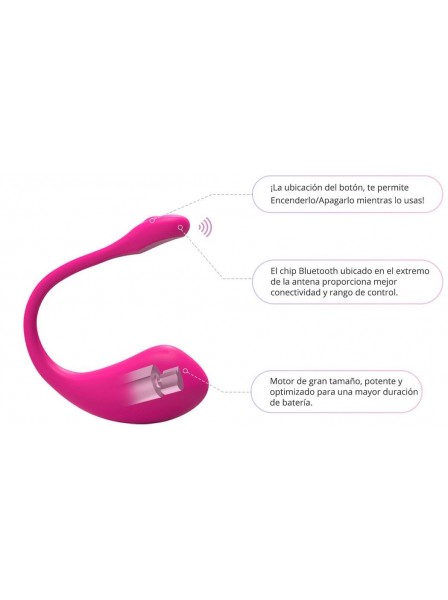 Lovense Lush 2 – Vibratore con App, per Esperienze Discrete Ovunque Lovense in vendita su Tangamania Online