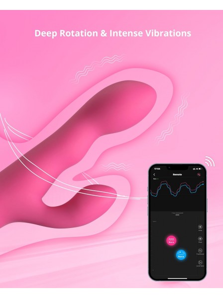 Lovense Nora – Vibratore Rabbit con Controllo da App Lovense in vendita su Tangamania Online