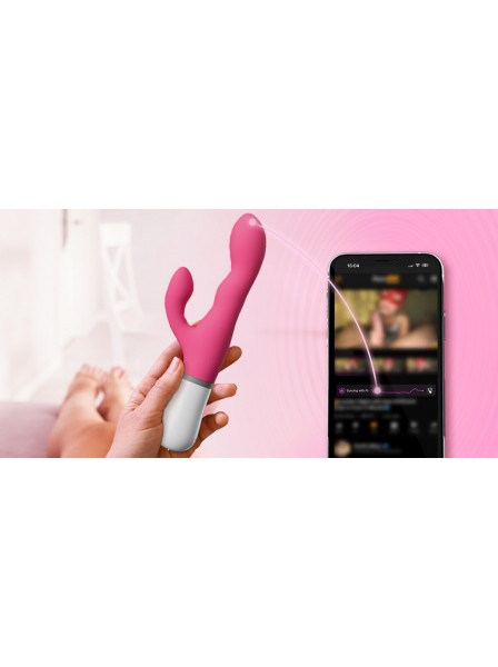 Lovense Nora – Vibratore Rabbit con Controllo da App Lovense in vendita su Tangamania Online