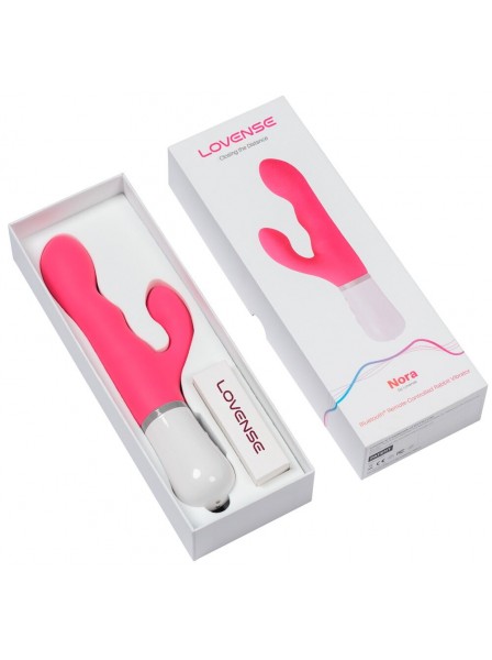 Lovense Nora – Vibratore Rabbit con Controllo da App Lovense in vendita su Tangamania Online