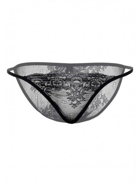 Slip Natalia – Crotchless in Pizzo Floreale con Taglio Cheekini Daring Intimates in vendita su Tangamania Online
