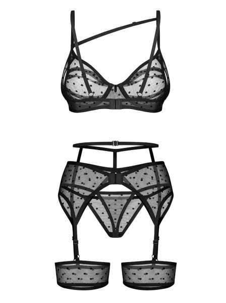 Set intimo con giarrettiere Nuites Obsessive Lingerie in vendita su Tangamania Online