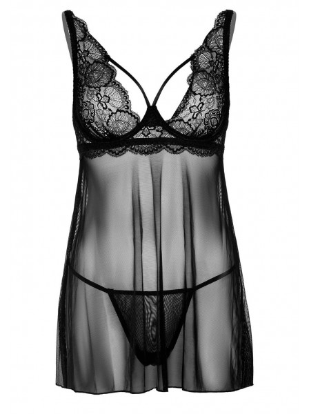 Babydoll in pizzo con perizoma – Eleganza provocante Daring Intimates Daring Intimates in vendita su Tangamania Online
