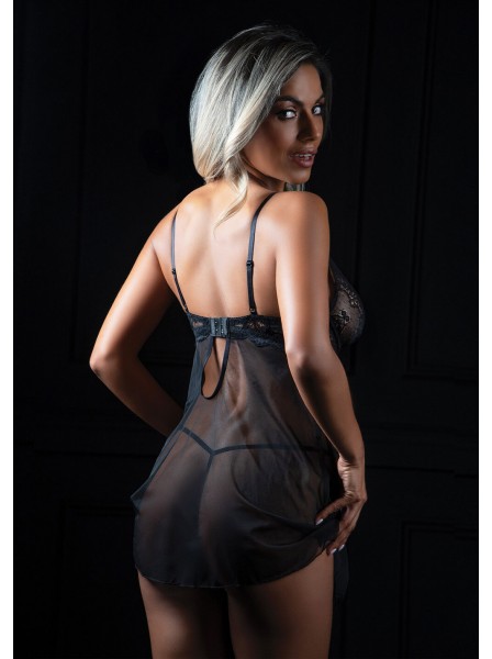Babydoll in pizzo con perizoma – Eleganza provocante Daring Intimates Daring Intimates in vendita su Tangamania Online