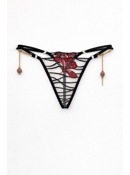 Perizoma gioiello con manette coordinate set completo Livia Corsetti in vendita su Tangamania Online