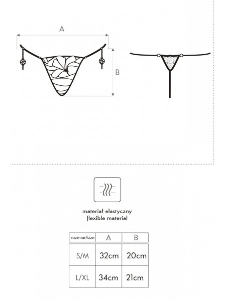 Perizoma gioiello con manette coordinate set completo Livia Corsetti in vendita su Tangamania Online