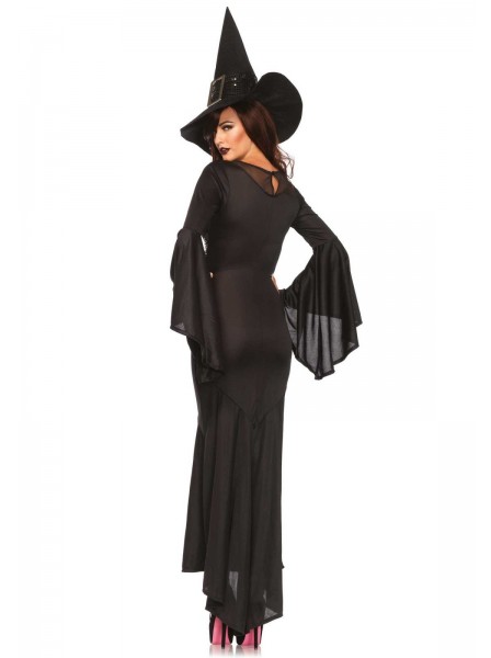 Costume da strega con abito a campana Leg Avenue in vendita su Tangamania Online