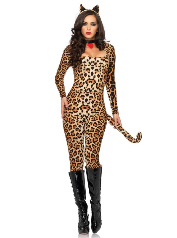 Costume leopardato tre pezzi Leg Avenue in vendita su Tangamania Online