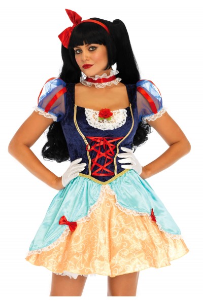 Costume Lolita Biancaneve quattro pezzi Leg Avenue in vendita su Tangamania Online