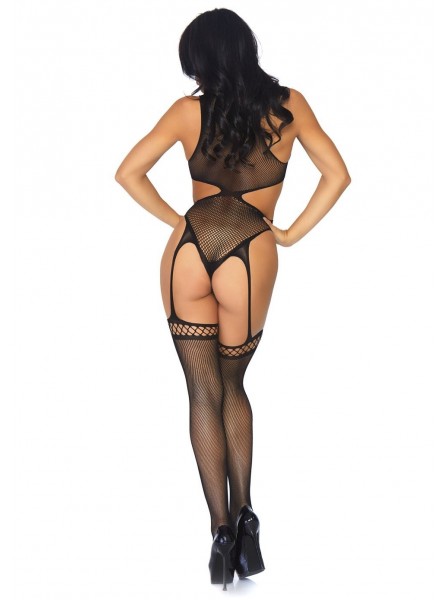 Sexy tutina effetto body con calze Leg Avenue in vendita su Tangamania Online