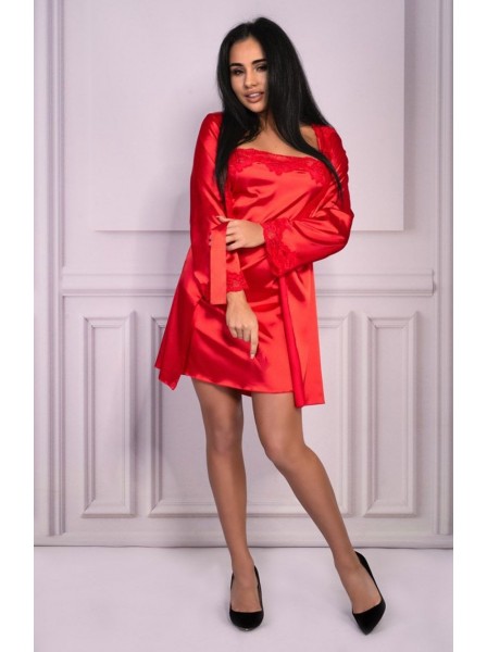 Jacqueline vestaglia chemise e perizoma in due colori Livia Corsetti in vendita su Tangamania Online