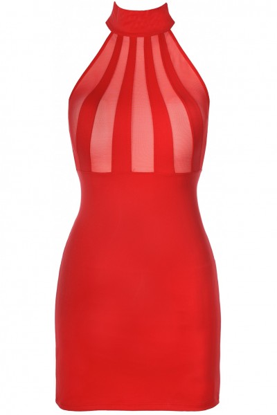 Sexy abitino rosso con allacciatura dietro il collo e schiena nuda Axami Lingerie in vendita su Tangamania Online