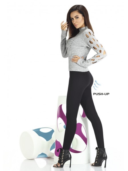 Octavia leggings in maglia elastica in due colori BasBleu in vendita su Tangamania Online