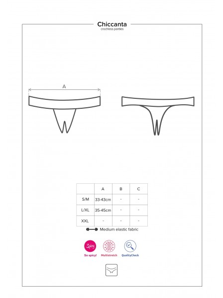 Chiccanta mutandine aperte all'inguine Obsessive Lingerie in vendita su Tangamania Online