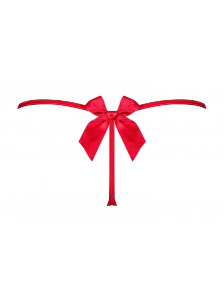Giftella sexy perizoma con fiocco posteriore Obsessive Lingerie in vendita su Tangamania Online