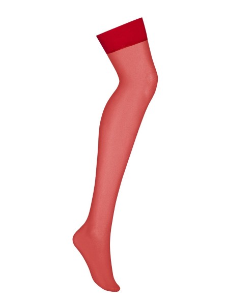 S800 calze da reggicalze rosse Obsessive Lingerie in vendita su Tangamania Online