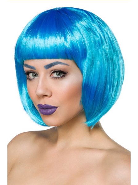 Parrucca con capelli a caschetto in tre colori Mask Paradise in vendita su Tangamania Online